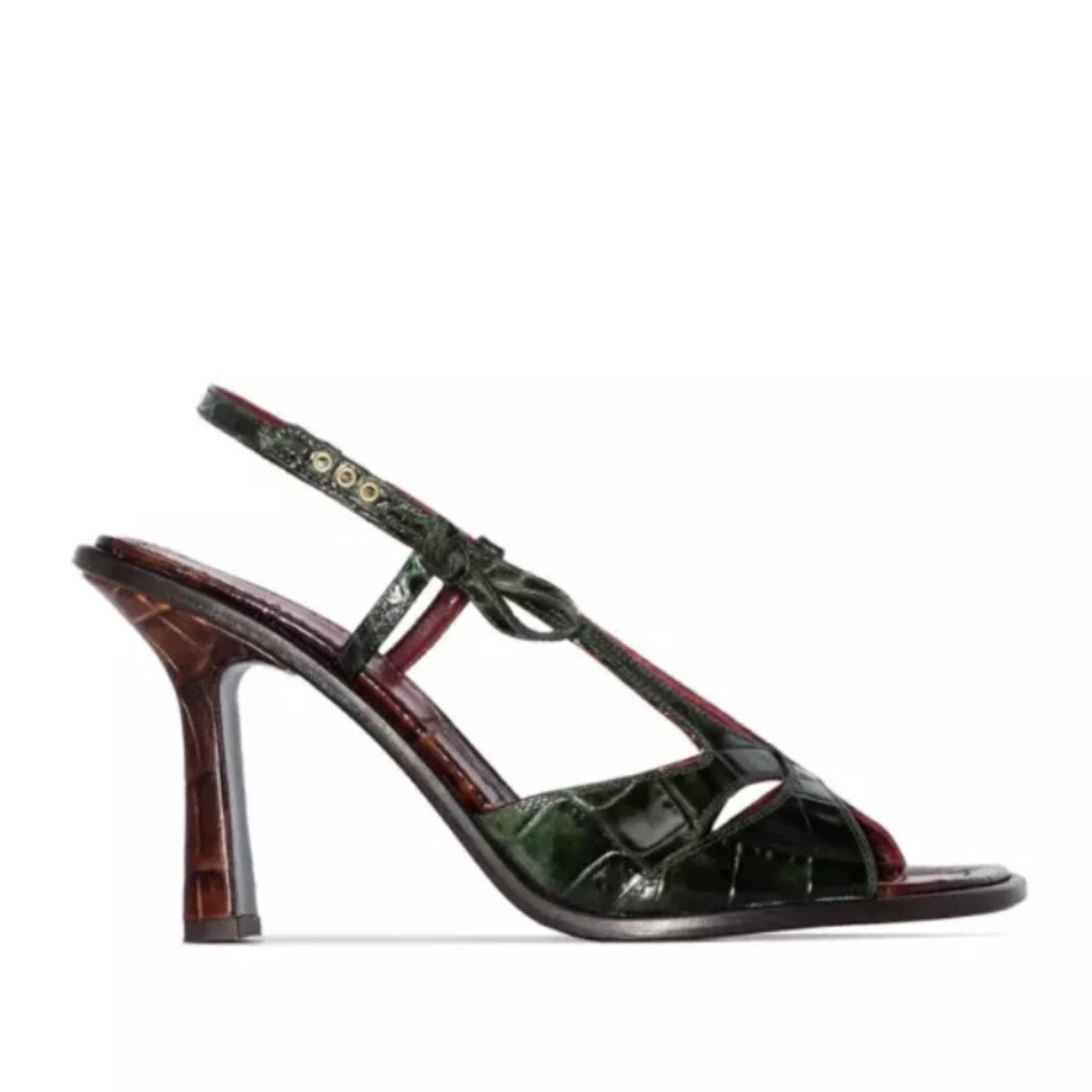 Sies Marjan Embossed Croc ‘Diana’ Made in Italy